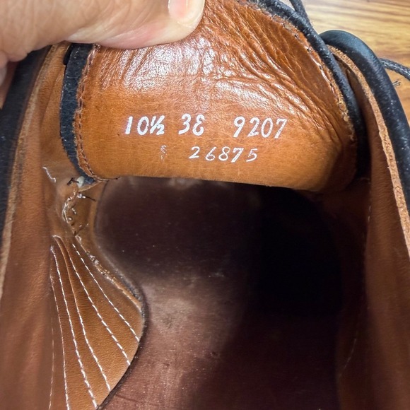Allen Edmonds Black Macneil Wingtip Oxfords Sz 10.5 main image 4